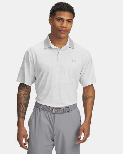 Polo à imprimé UA Drive Chill pour hommes Polo à imprimé UA Drive Chill pour hommes